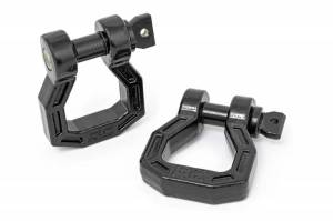 RS118 | Forged D-Ring Set [Black, Pair]