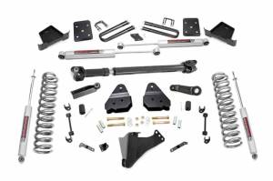 Rough Country - 55021 | 4.5 Inch Ford Suspension Lift Kit w/ Front Drive Shaft (17-22 F-250 4WD | Diesel) - Image 1