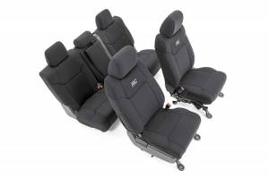 91027A | Toyota Neoprene Front & Rear Seat Covers (14-21 Tundra | Crew Cab)