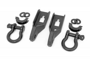 RS158 | Ford Tow Hook to Shackle Conversion Kit w/ D-Ring & Rubber Isolators (09-20 F-150)