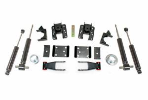 K331324S | Complete 2/4 Lowering Kit (2007-2018 Chevrolet, GMC Silverado, Sierra 1500 2WD/4WD)