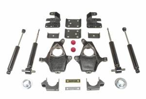 K331336S | Complete 3-4/5-6 Lowering Kit (2007-2016 Chevrolet, GMC Silverado, Sierra 1500 2WD/4WD)