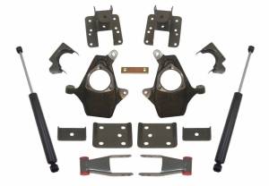 KS331324 | Complete 2/4 Lowering Kit (2007-2016 Chevrolet, GMC Silverado, Sierra 1500 2WD/4WD)