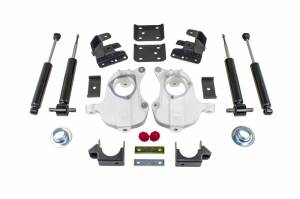 KA331336 | Complete 3-4/5-6 Lowering Kit (2016-2018 Chevrolet, GMC Silverado, Sierra 1500 2WD | NON Magneride)