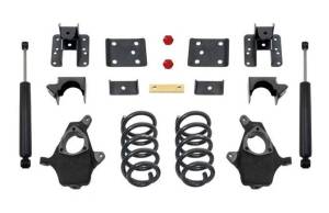 KS331535-8 | Complete 3/5 Lowering Kit (2014-2016 Chevrolet, GMC Silverado, Sierra 1500 2WD/4WD | Ext/Crew Cab)