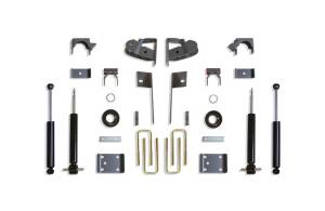 K331924S | Complete 2/4 Lowering Kit (2019-2021 Chevrolet, GMC Silverado, Sierra 1500 2WD/4WD | No Magneride/Autoride)