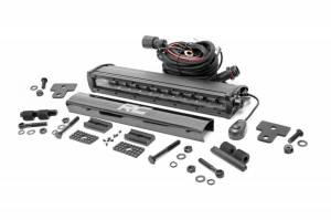 97001 | Can-Am Defender 12-Inch Recessed Bumper LED Kit | Black Series (16-22 Defender)