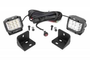 71024 | Can-Am Defender Rear Facing 3-inch Chrome Series LED Kit (16-23 Defender)