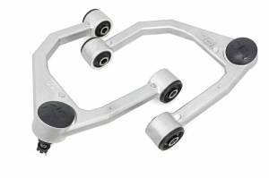 76700 | Rough Country Forged Upper Control Arms For Toyota Tundra 2/4WD | 2007-2021 | 3.5 Inch Lift, Aluminum