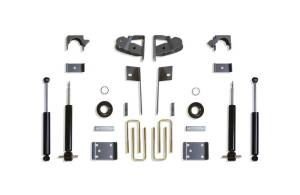 K331935S | Complete 3/5 Lowering Kit (2019-2021 Chevrolet, GMC Silverado, Sierra 1500 2WD/4WD | No Magneride/Autoride)