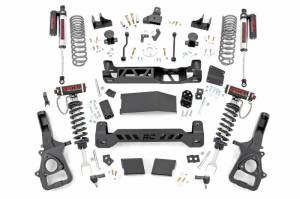 Rough Country - 33450 |  Rough Country 6 Inch Suspension Lift Kit For Ram 1500 | 2019-2023 | Without 22" Wheels, Front Vertex Coilovers, Rear Vertex Shocks & Variable Rated Coils - Image 1