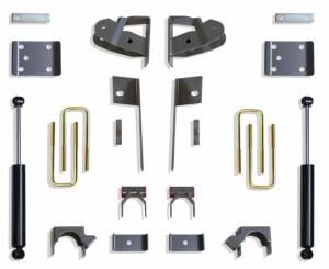 201940 | 4 Inch Rear Lowering Kit (2019-2022 Chevrolet, GMC Silverado, Sierra 1500 2WD/4WD