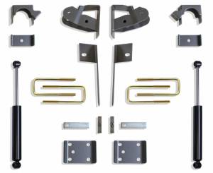 201950 | 5 Inch Rear Lowering Box Kit (2019-2022 Chevrolet, GMC Silverado, Sierra 1500 2WD/4WD, Non Active Ride)