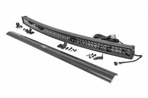 72950BD | 50-inch Curved Cree LED Light Bar - (Dual Row | Black Series w/ Cool White DRL)