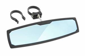 99007A | Rough-Country UTV Aluminum Rear View Mirror | Dome Light| 12" | 1.75-2" Mount