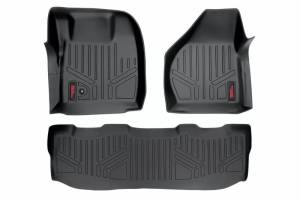 M-52102 | Heavy Duty Floor Mats [Front/Rear] - (08-10 Ford Super Duty Crew Cab)