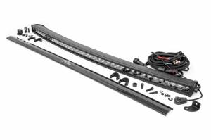 72740BL | 40-inch Curved Cree LED Light Bar - (Single Row | Black Series)