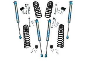 K183KG | Superlift 2.5 Inch Suspension Lift Dual Rate Coil Kit With King 2.0 Shocks (2018-2023 Wrangler JL Unlimited 4WD)