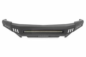 10911 | Rough Country Chevrolet Front High Clearance Bumper Kit w/ LED Lights (07-13 Silverado 1500)