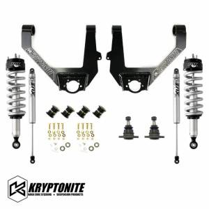 Kryptonite - KR12STAGE3FOX | Kryptonite Stage 3 leveling Kit w/ Fox Shocks (2007-2018 Silverado, Sierra 1500 | 2007-2018 Suburban, Tahoe, Yukon with OE Cast Steel Control Arms) - Image 1