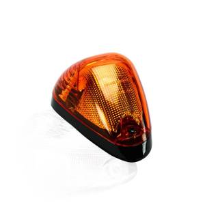 264143AMHPX | Amber Cab Roof Light Lens with Amber High-Power OLED Bar-Style LED's - 1-Piece Single Cab Light ONLY