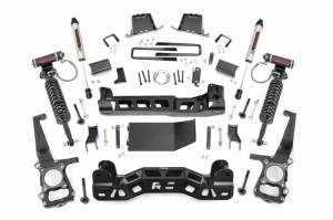 59857 | 6 Inch Ford Suspension Lift Kit w/ Vertex Coilovers, V2 Monotube Shocks