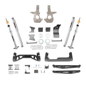 150203TP | Belltech 7-9 Inch Complete Lift Kit with Trail Performance Struts & Shocks (2016-2018 Silverado, Sierra 1500 2WD/4WD | OEM Stamped Steel / Aluminum Control Arms)