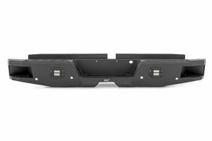 10760 | Rough Country Rear Bumper With Black Series Flush Mount LED Lights For Ford Ranger 2/4WD | 2019-2023