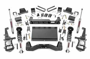 Rough Country - 58731 | Rough Country 6 Inch Lift Kit For Ford F-150 4WD | 2021-2023 | N3 Strut Spacer With N3 Rear Shocks - Image 1