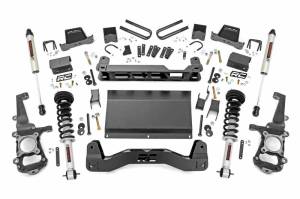 Rough Country - 58771 | Rough Country 6 Inch Lift Kit For Ford F-150 4WD | 2021-2023 | N3 Strut Spacer With V2 Rear Shocks - Image 1