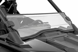 98102011A | Polaris Scratch Resistant Half Windshield (2020-2021 RZR PRO XP)