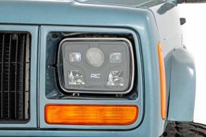 RCH5200 | Jeep 5X7 Inch LED Headlights (Cherokee XJ)