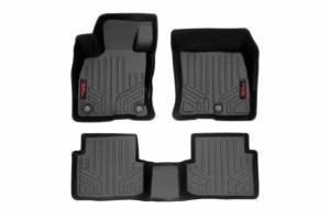 M-51323 | Rough Country Floor Mats Front & Rear For Ford Bronco Sport | 2021-2023