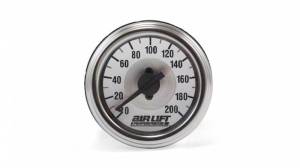 26228 | Air Lift Performance Dual Needle Gauge - 200 PSI