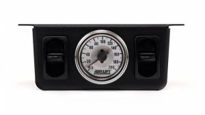 26229 | Air Lift Performance Dual Needle Gauge With Two Paddle Switches - 200 PSI