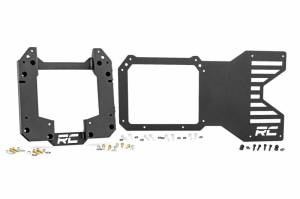 51055 | Rough Country Spare Tire Relocation For Ford Bronco 4WD | 2021-2023 | Relocation And Reinforcement Bracket