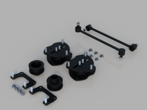 202052 | 1.5 Inch Honda Suspension Lift Kit - 1.5 F / 1.5 R