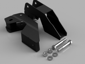 Traxda - 605095 | Ram Radius Arm Drop Down Brackets - Image 1