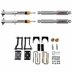 1044SP | Belltech 2 Inch Front / 4 Inch Rear Complete Lowering Kit with Street Performance Shocks (2019-2023 Ranger 2WD)