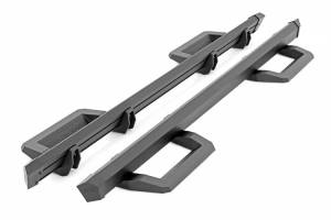 Rough Country - 32002 | Rough Country SR2 Adjustable Aluminum Steps For Crew Cab Ram 1500 2WD/4WD / 1500 TRX 4WD | 2019-2023 - Image 1