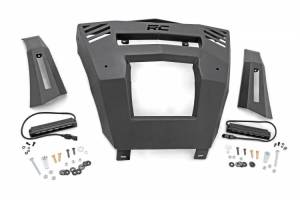 97068 | Bumper | Front | 6" Black Slimline LED Pair | Can-Am Defender (2016-2022)