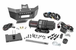 97071 | Winch Bumper | 4500-Lb Winch | Black Series LED | 6" Light | Can-Am Renegade (2012-2022)