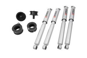 1032SP | 2.5" Coil Spring Spacers Inc. Front and Rear Trail Performance Shocks