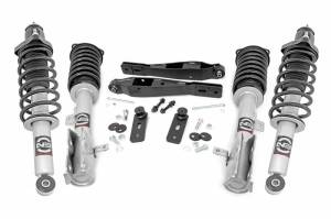 66532 | Rough Country 2 Inch Lift Kit With N3 Front & Rear Struts For Jeep Compass (2012-2016) / Patriot (2010-2017)