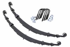 Rough Country - 8005Kit | Front Leaf Springs | 2.5" Lift | Pair | Jeep CJ 4WD (1959-1968) - Image 1