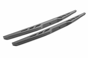 90801 | Rough Country Rock Sliders Heavy Duty For 4 Door Jeep Wrangler 4xe / JL Unlimited 4WD | 2018-2023