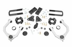 Rough Country - 50002 | Rough Country 3.5 Inch Lift Kit For Ford Ranger 4WD | 2019-2023 | No Shocks, Factory Cast Steel Knuckles - Image 1