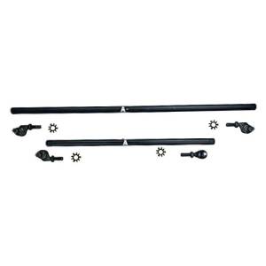 Apex Chassis - KIT150 | Apex Chassis Steering Kit 1 ton No Flip 3" Or Less For Jeep Wrangler JK | 2007-2018 | Black Aluminum - Image 1