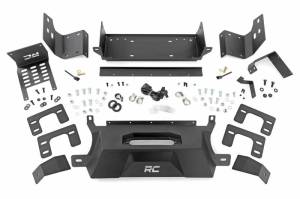 Rough Country - 51065 | Rough Country Hidden Winch Mount Ford Bronco 4WD | 2021-2023 | Winch Mount Only - Image 1