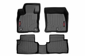 M-51100  Rough Country Floor Mats Front And Rear For Ford Maverick 2/4WD | 2022-2023 | 2.5L Hybrid